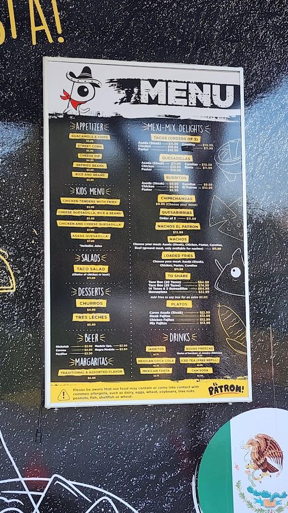 El Patron of Collinsville Menu image 2